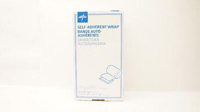 Medline PRM088015CP Self-Adherent Wrap, Roll 5yds 1.5inch - Box of 48